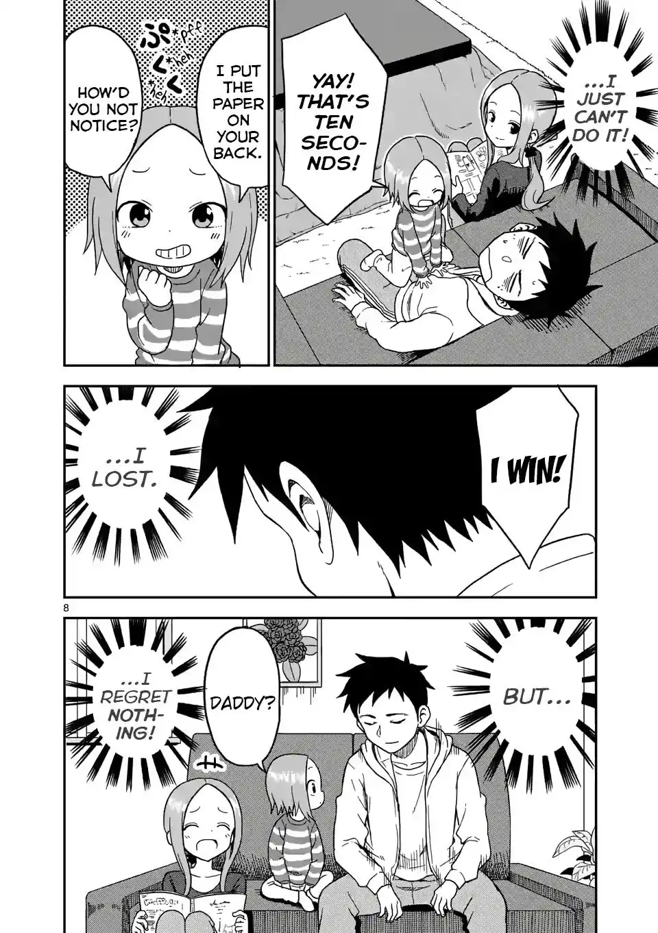 Karakai Jouzu no (Moto) Takagi-san Chapter 78 8